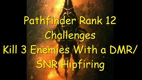 Ghost Recon Breakpoint Pathfinder Rank 12 Challenge Kill 3 Enemies Hip Firing A SNR/DMR