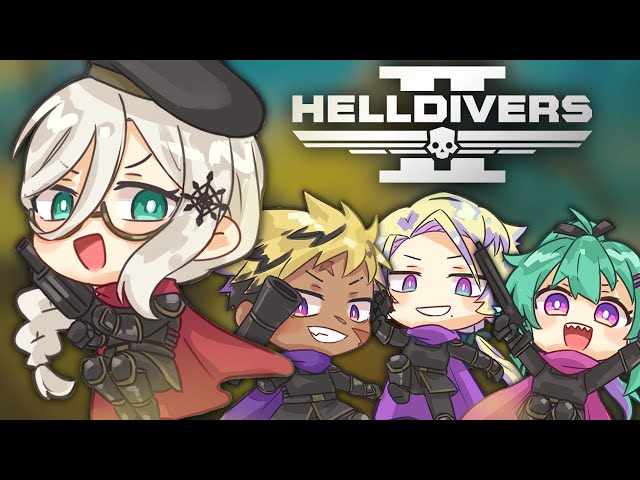 【HELLDIVERS 2】 FIRST TIME MANAGING DEMOCRACY... AND NOT THE LAST! 🦅 【NIJISANJI EN | Aia Amare 】のサムネイル