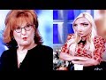 joy behar & meghan mccain fights on the view