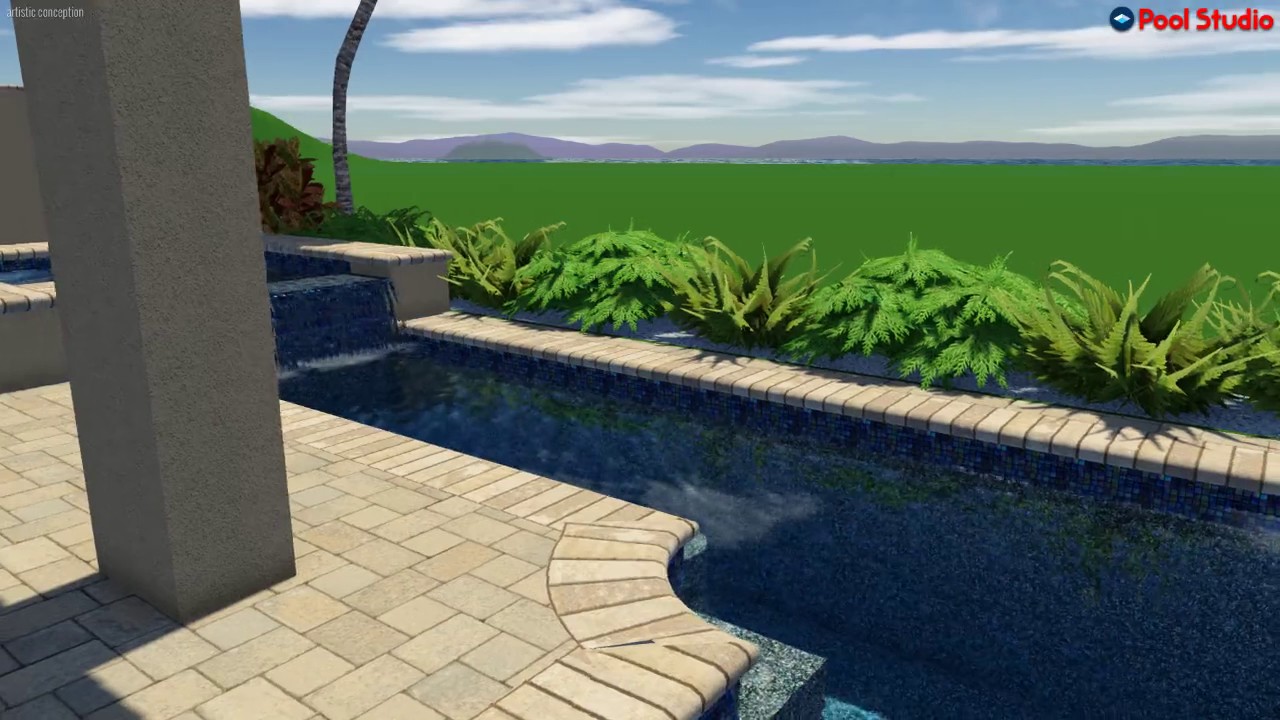 Pool Studio - 3D Swimming Pool Design Software - YouTube