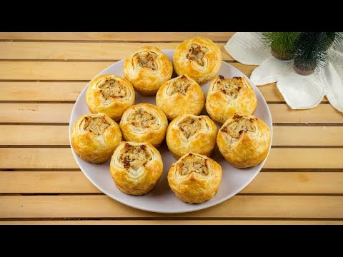 Video: Cooking Meat Balls In Puff Pastry