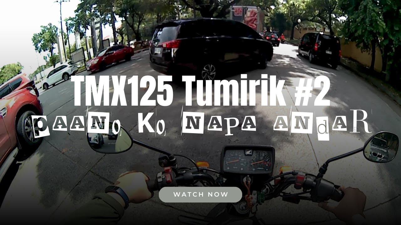 Honda TMX125 Alpha Tumirik Sa Biyahe (2nd Time) Mahirap Paandarin (PANOORIN MO PAANO KO NAPAANDAR!)