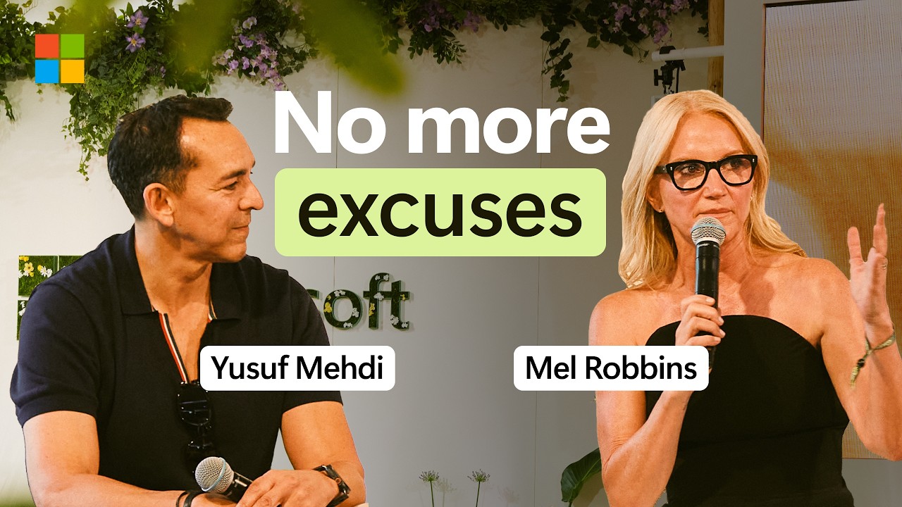 Microsoft CMO and Mel Robbins discuss why human skills matter more than ever in AI at Cannes Lions 2026.