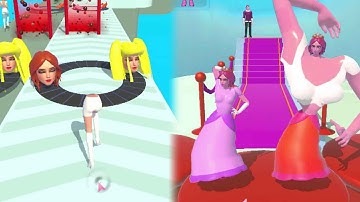 Build A Queen Run Very Satisfying ASMR Run Gameplay Android Gameplay Walkthrough 8