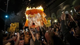 Anti-Trump Protests In L.a.calimix