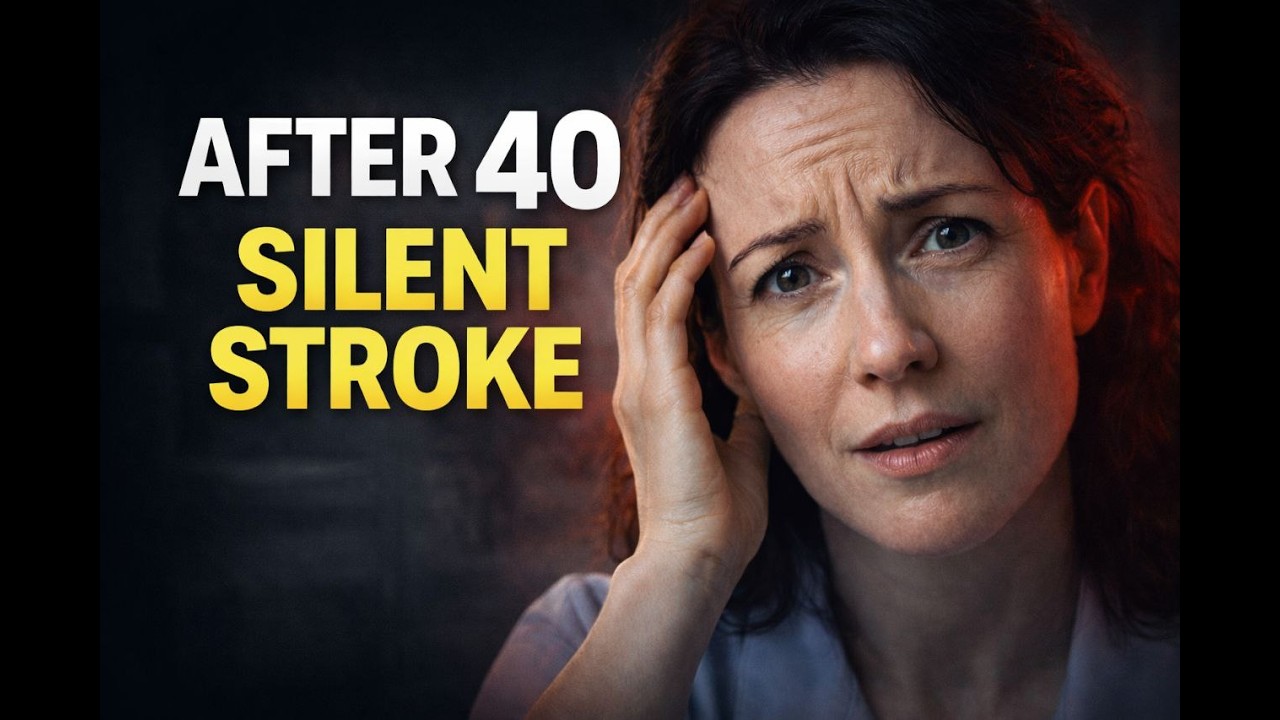 Silent stroke signs after 40 most people miss