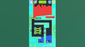 SAVE THE FISH🦈 | level 299 #shorts #mobilegames All Levels Gameplay (iOS & Android) | RIDER0496