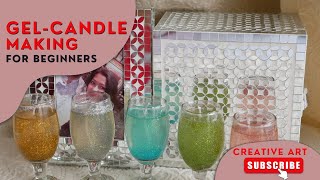 GEL CANDLE MAKING FOR BEGINNERS