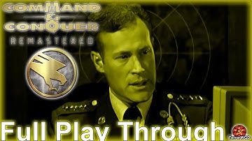 Command & Conquer│Remastered│GDI Campaign│Full Play Through
