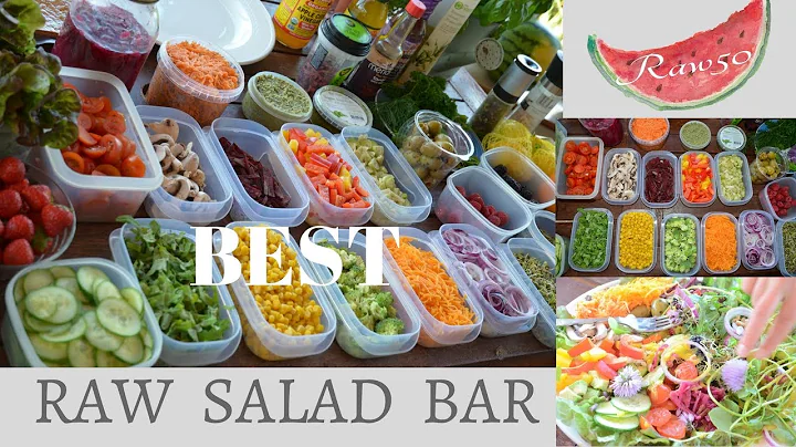 BEST RAW SALAD BAR/with ANDREA SHMIDT/