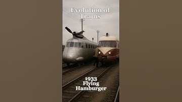 The Evolution of Trains #history Hame #Evolution #timelapse #train #technology