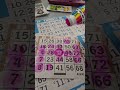Bingo Quickie do I win??