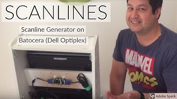 Scanline Generator on Dell Optiplex running Batocera