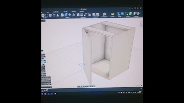 Fusion 360 Animated Cabinet Hinge in Action
