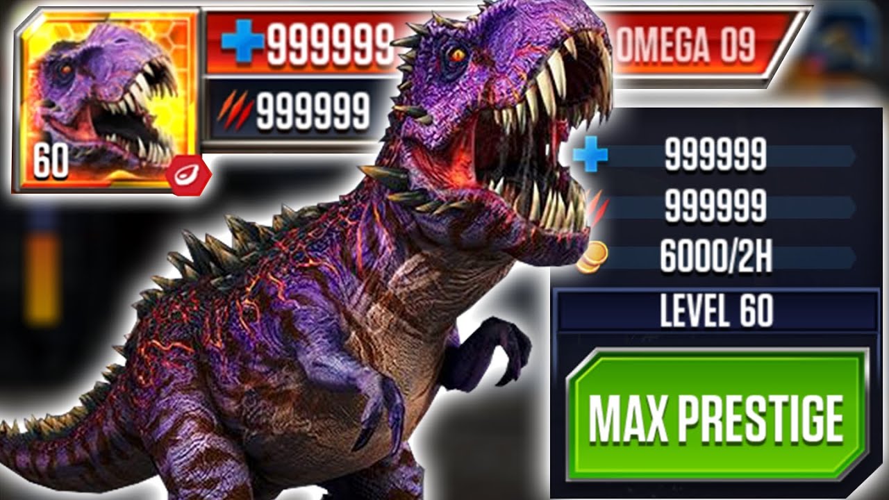BOSS GOD OMEGA 09 DEFEAT ALL X20 OPPONENTS | Jurassic World: The Game