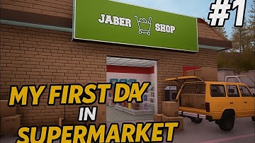 My first day in super market #traderlifesimulator#tecnogamerz #1 