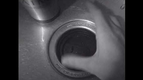 Cup lid in drain!!
