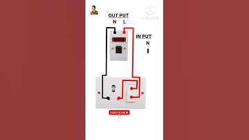 Power Plug Connection With Dp Switch || Dp Switch Se Power Plug Connection #shorts #ytshort #viral