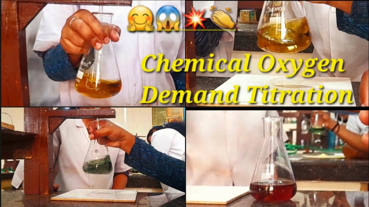 Cod Titration Method With Example Determination of Chemical Oxygen Demand (COD) ||LAB TITRATION 6TH ...