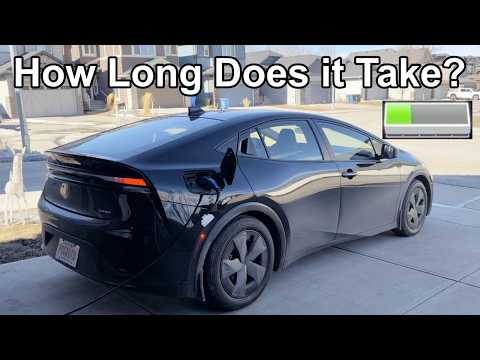 2026 Toyota Prius Plug in Hybrid: From 0% to 100% How Long Does it Take to Charge?