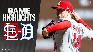 Cardinals vs. Tigers Game 1 Highlights (4/30/24) | MLB Highlights screenshot 1