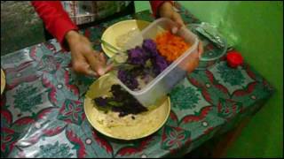 Pembuatan Nugget Pelangi