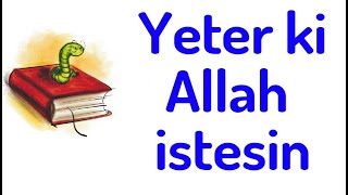 Kitap kurdu - Yeter ki Allah İstesin Resimi