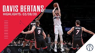 Highlights: Davis Bertans vs. Heat - 03/08/20