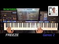 Yamaha genos 2 tuto n5 la fonction freezepour jouer facilement