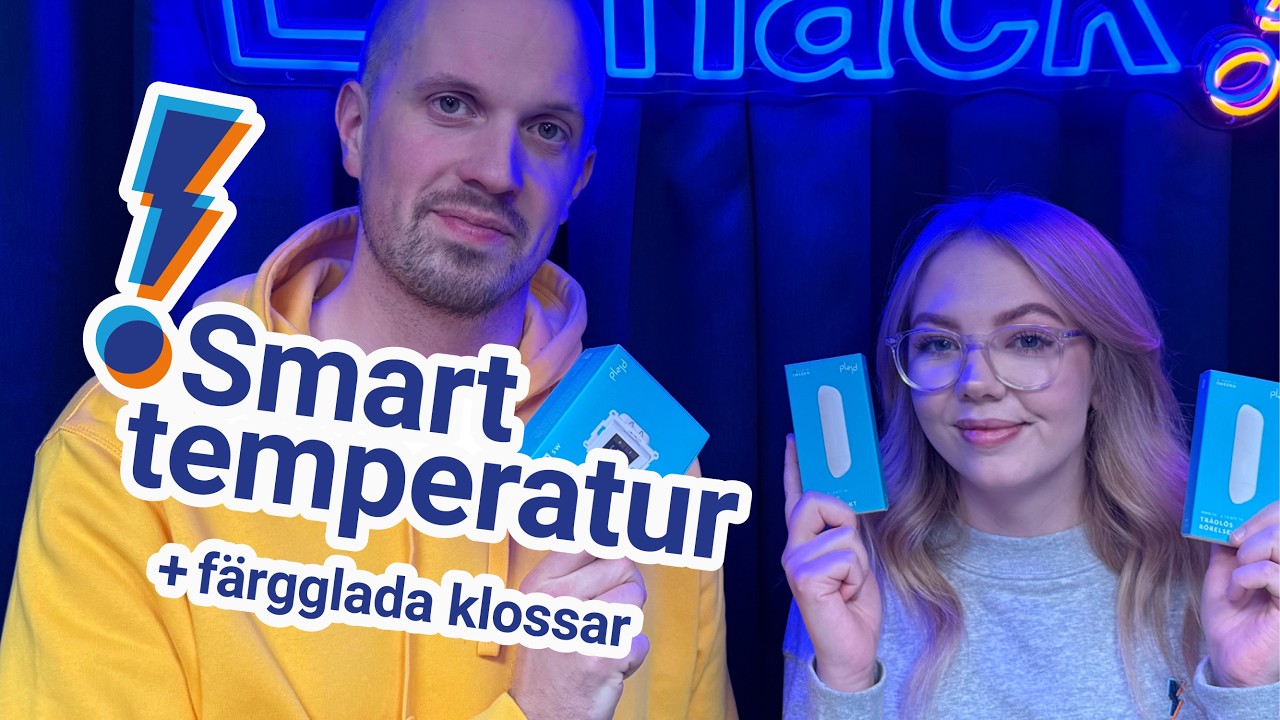 Elsnack! #2: Plejd Termostat TRM-01 och rörelsesensor