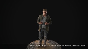 The Last of Us Part II Remastered model viewer how to unlock jerry zoo