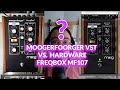 Moogerfooger freqbox mf107 vs vst  hardware vs software comparison  demo