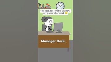 The manager wants to know my plans after work 😞| AC: @emfandango| #shorts #short #shortsfeed