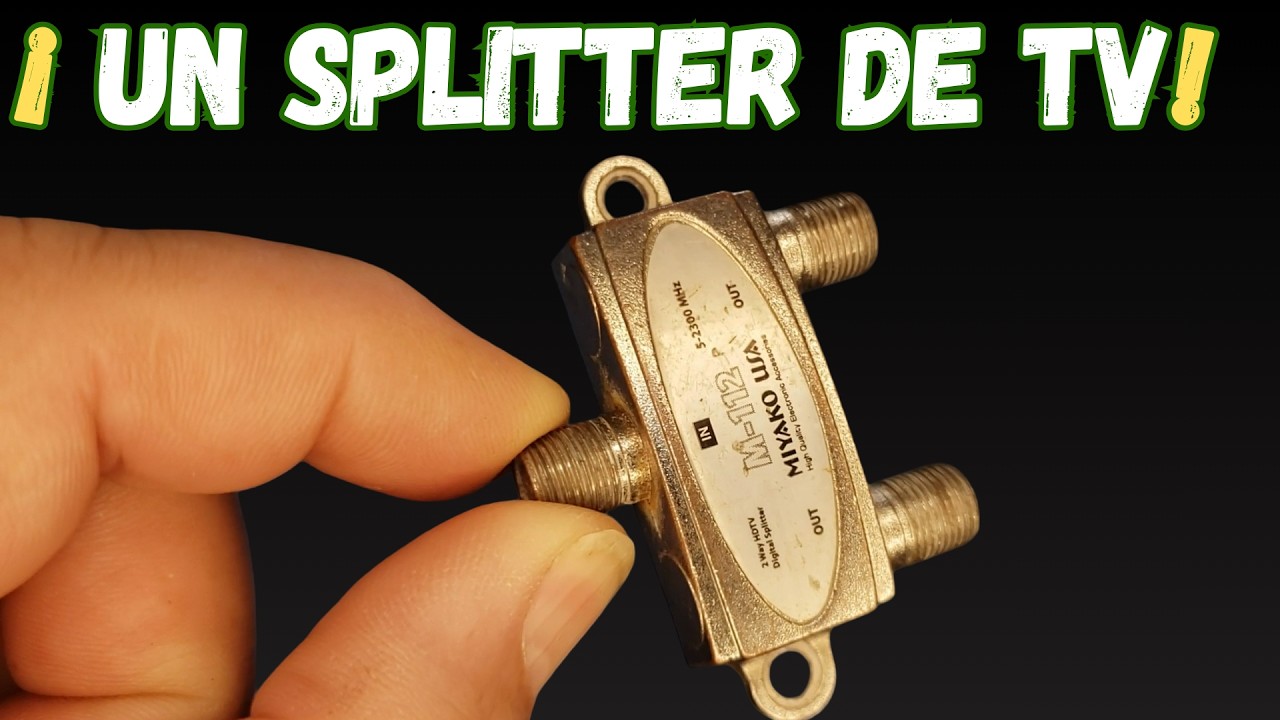 A TV splitter unlocks all TV channels... Your neighbor is already doing ...