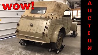 1943 VW Type 82 Kubelwagen goes to auction