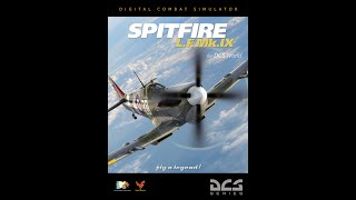 Spitfire LF Mk. IX. Пилотаж, проба...