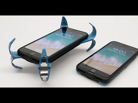 This Mobile Airbag deploys when your device is dropped This Mobile Airbag deploys when your device is dropped