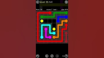 Flow Free 8x8 Level 35