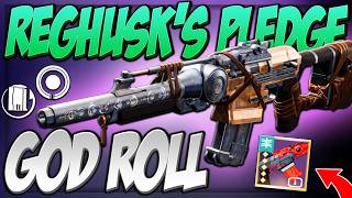 Reghusks Pledge Void Auto Rifle King Pve God Roll Destiny 2