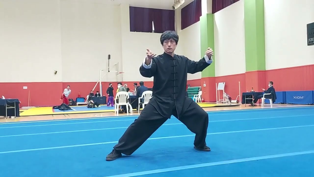 진씨태극권 신가2로(2022년 11월 경기도 의장배 우슈대회)