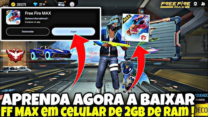 COMO BAIXAR FREE FIRE MAX EM CELULAR NÃO COMPATIVEL EM 2023 EM CELULAR  FRACO ! SAMSUNG E XIAOMI 