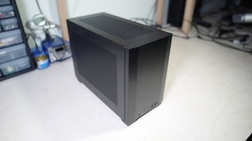 NCASE M1 Liquid Cooled Gaming PC Build Montage