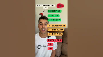 Test Your Moroccan Darija Fun Vocabulary Quiz Moroccan Arabic Practice For All Levels 