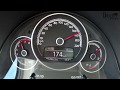 2018 VW Up! 1.0 68 HP 0-170 km/h Acceleration | Top Speed | CNG Powered