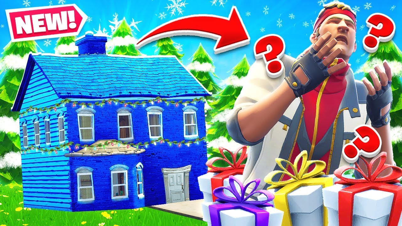 funny moments in soccer SANTA'S Presents HOUSE Challenge *NEW* Game Mode in Fortnite Battle Royale