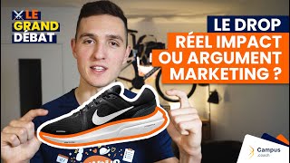Le drop d'une chaussure de running : réel impact ou argument marketing ?
