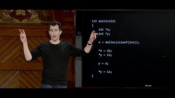 CS50 2018 - Lecture 3 - Memory, Pointer Fun with Binky