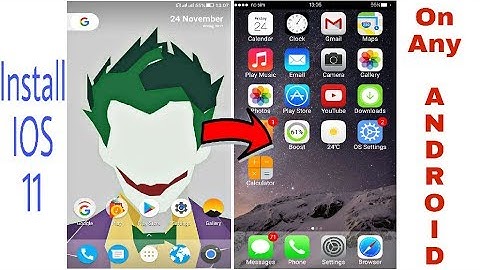 How to Make Android Look like iOS 11 (No Root  Free 2017) - Install iOS 11on Any Android Phone