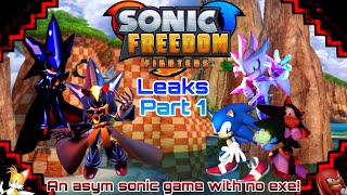 An upcoming Non sonic.exe Roblox game Part 1 | Sonic freedom fighters | #roblox