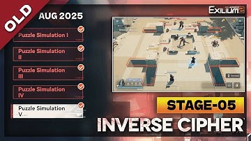 *SEASON 6* INVERSE CYPHER STAGE-5 (PP-1-5) SOLUTION | AUGUST 2025 [ GIRLS